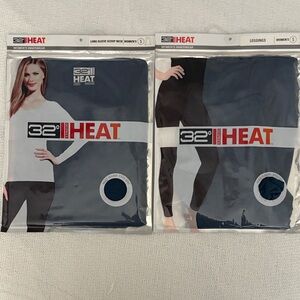 32 Degrees Women's Earthy Blue Thermal Wear